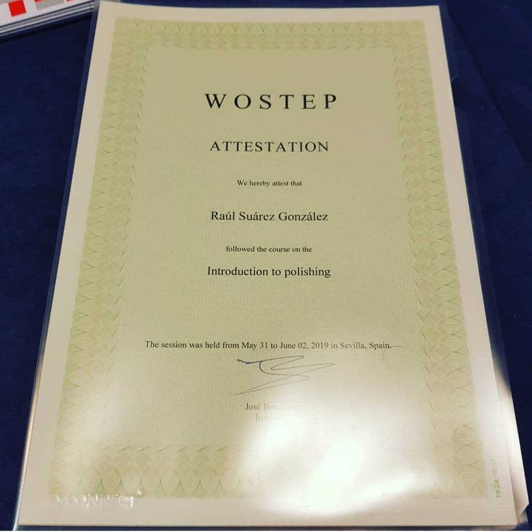 Certificado profesional de relojería 7