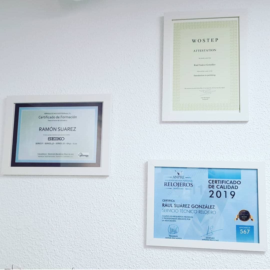 Certificado profesional de relojería 8