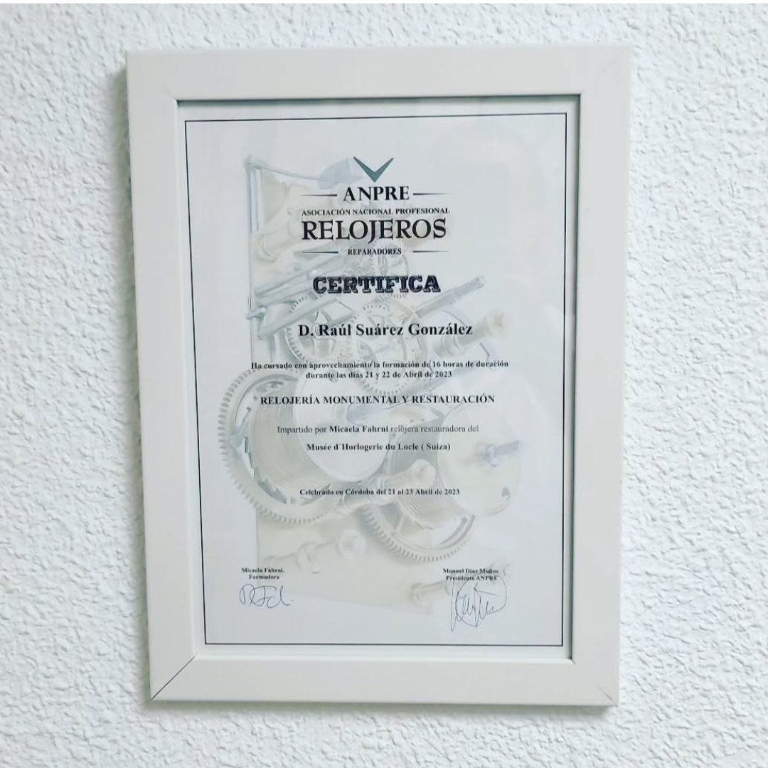 ANPRE – Reglaje avanzado · Parte II